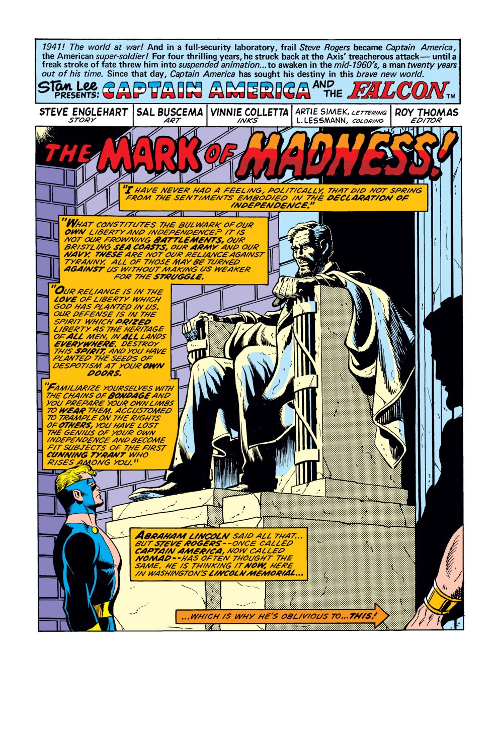 Read online Captain America (1968) comic - Issue #181 - 2