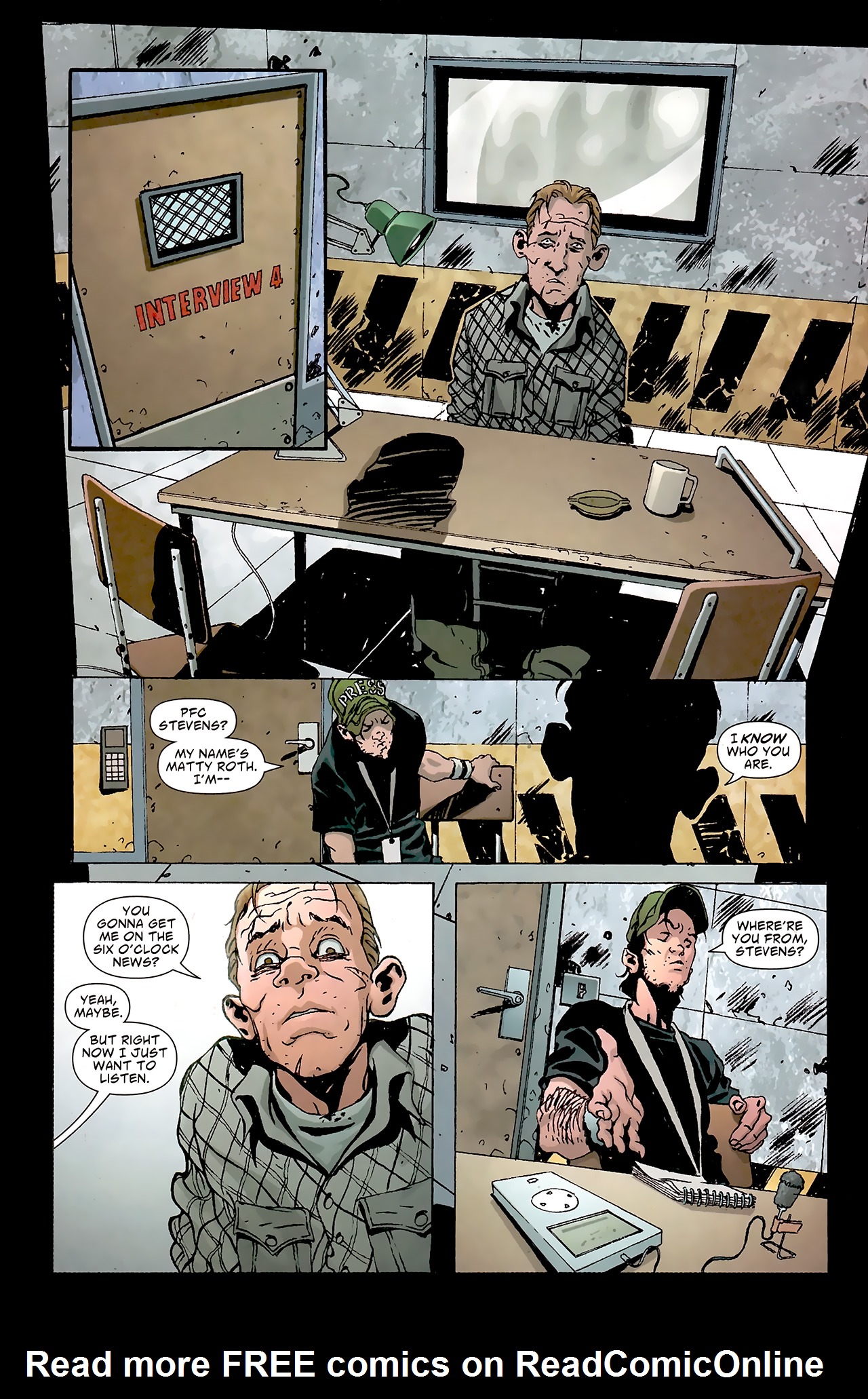 Read online DMZ (2006) comic -  Issue #18 - 5