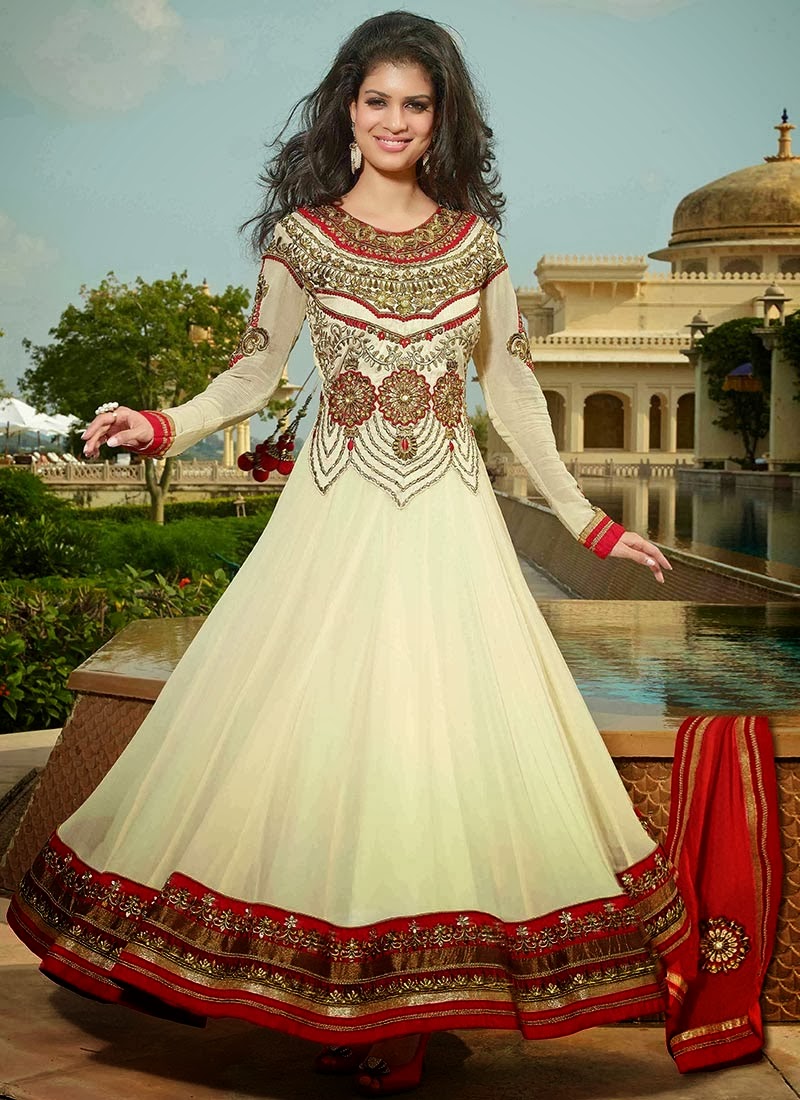 Best Wedding Anarkali Long Dresses Of Beautiful Dress 2013
