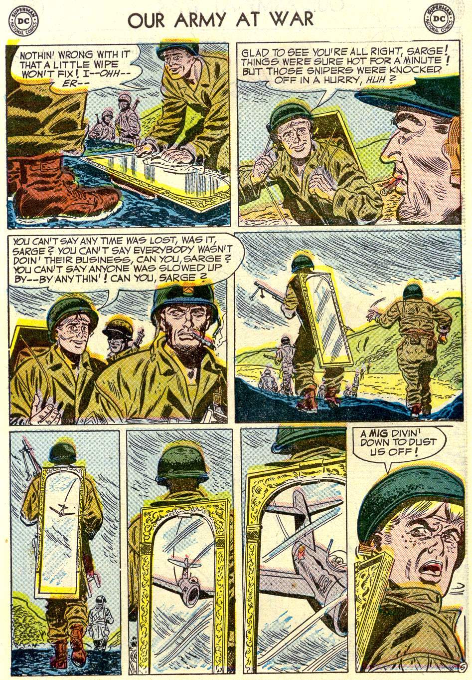 Read online Our Army at War (1952) comic -  Issue #5 - 7