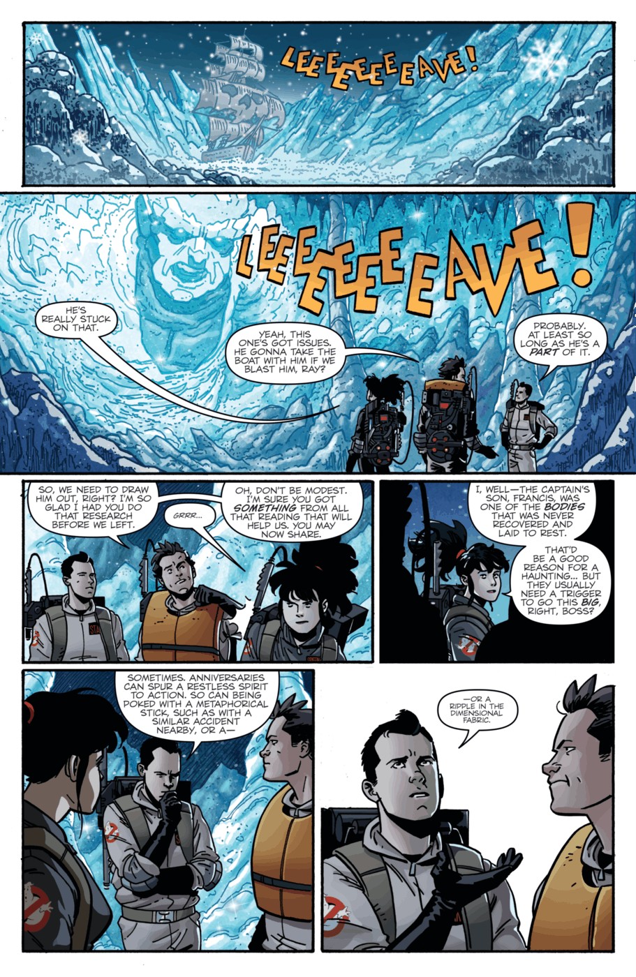 Read online Ghostbusters (2013) comic -  Issue #8 - 12