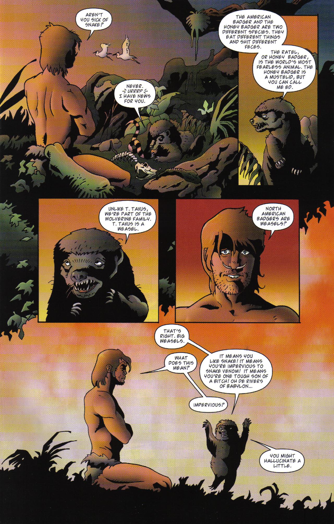 Read online Badger Saves the World comic -  Issue #4 - 7