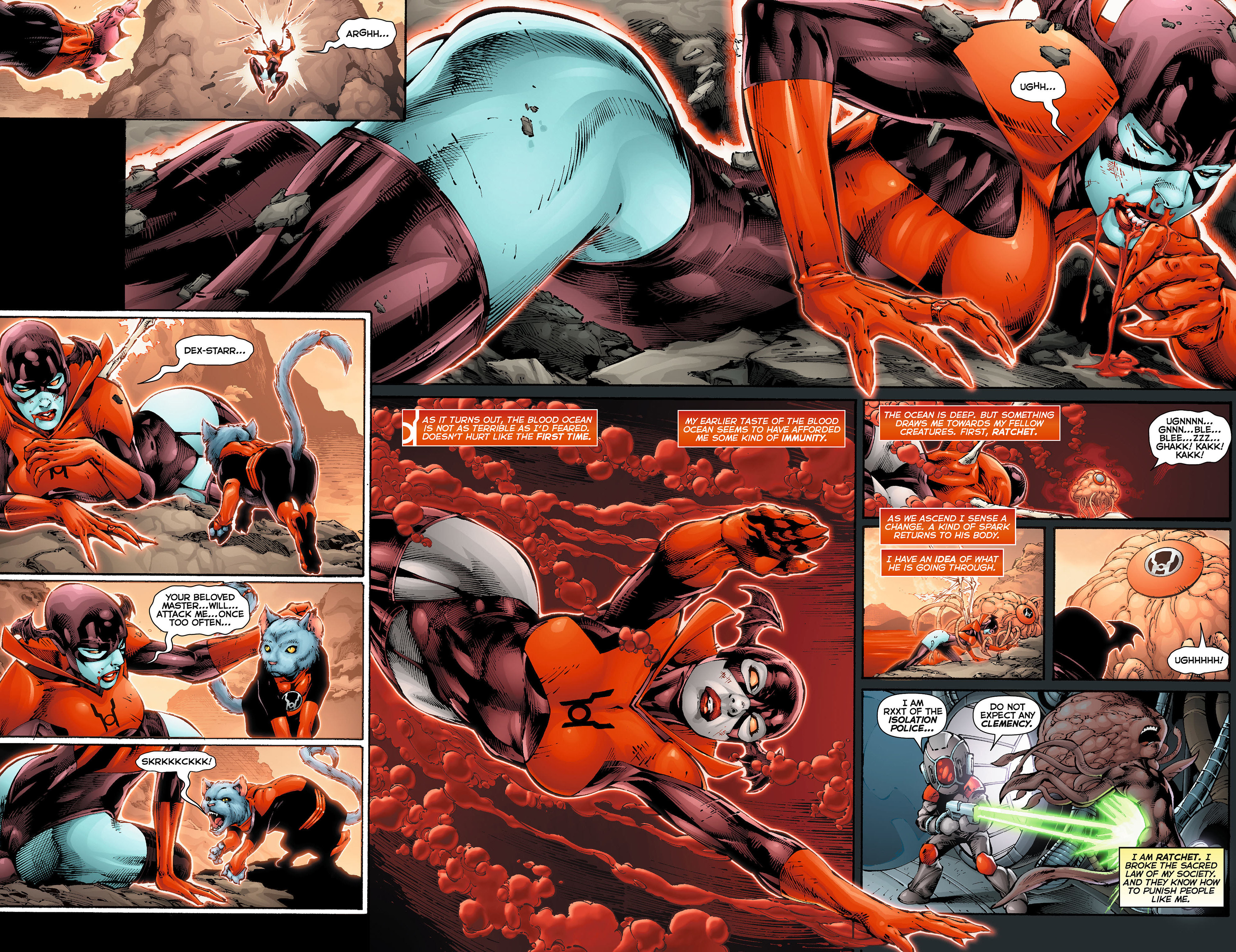 Read online Red Lanterns comic -  Issue #5 - 6