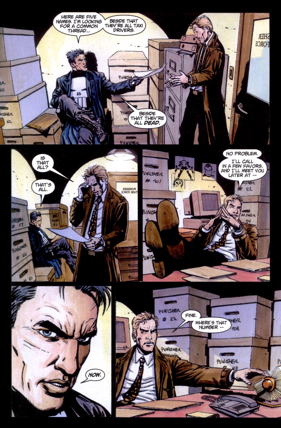 The Punisher (2001) Issue #10 - Taxi Wars #02 - This Makes it Personal! #10 - English 12