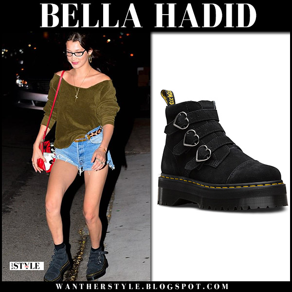 bella hadid boots