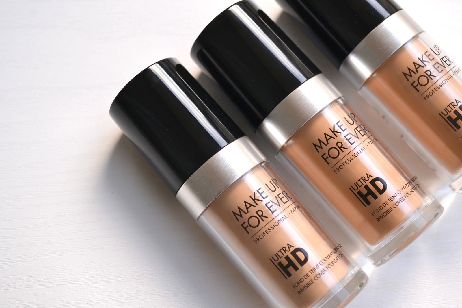 MAKEUP | Make Up For Ever Ultra HD Invisible Cover Foundation in Y235, Y245 and Review, Swatches and Pretty | Cosmetic Proof | Vancouver beauty, nail art and lifestyle blog