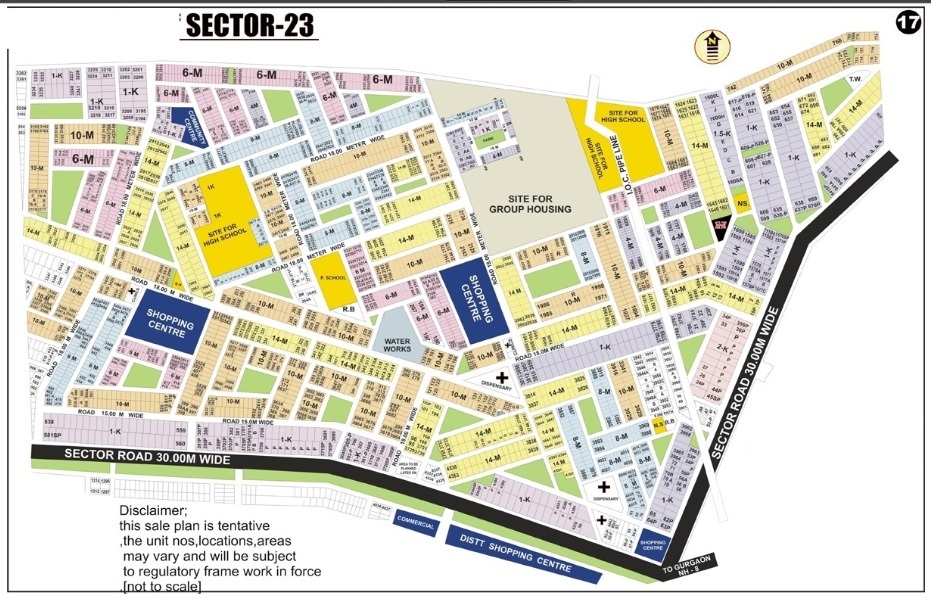 EAuction of Residential Plots of Gurugram Sector 2323A and 9A