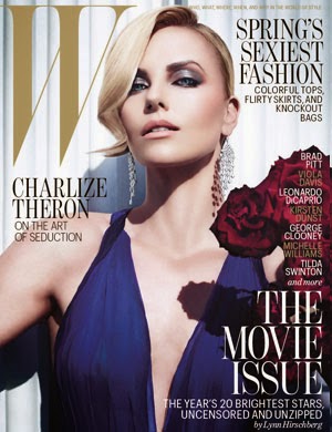 Fierce&FabNews: Charlize Theron W Magazine Cover