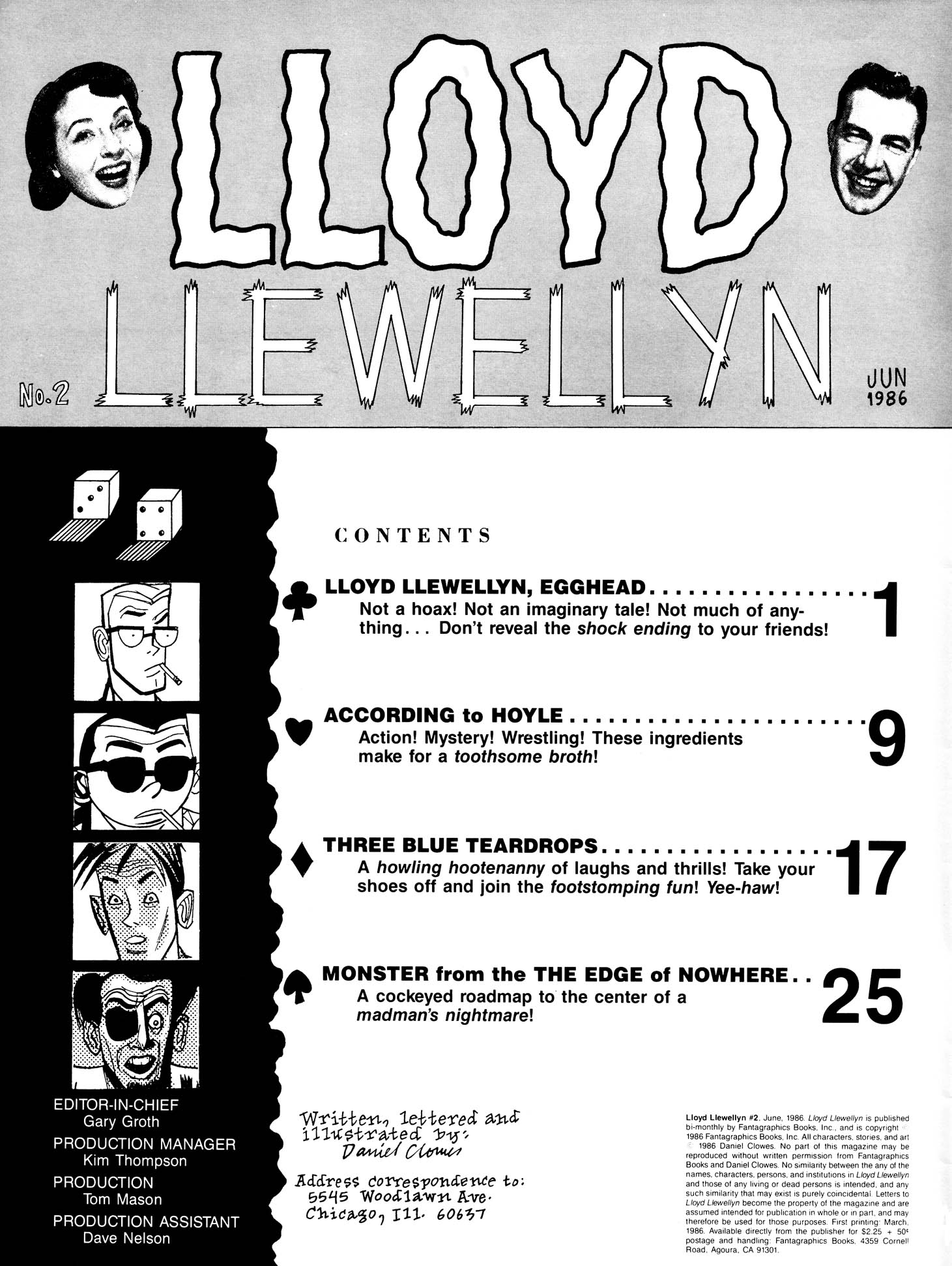 Read online Lloyd Llewellyn comic -  Issue #2 - 2