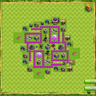 Update Clash Of Clans Base Town Hall 1-10 Terkuat Dan Terbaik 2015