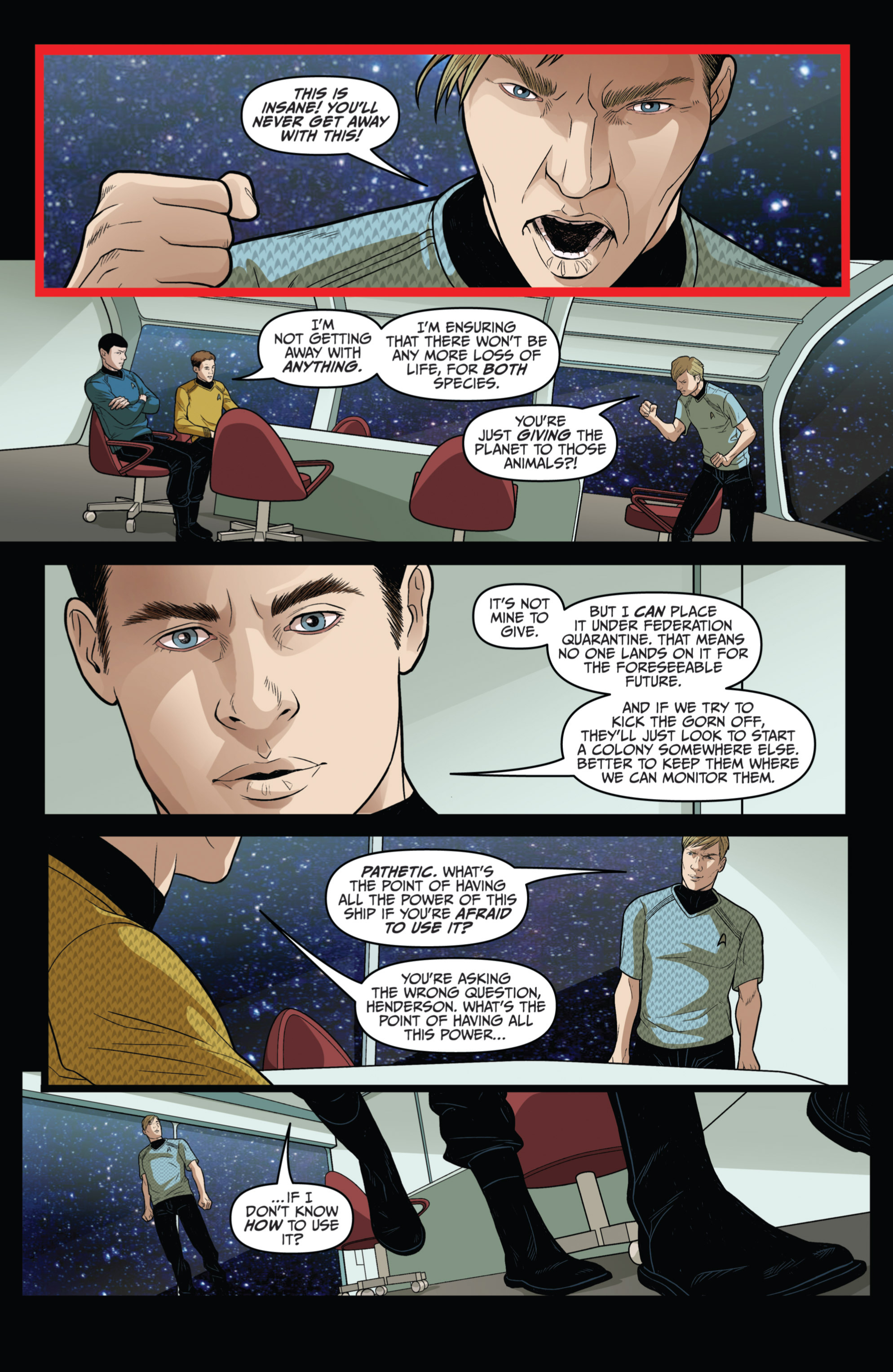 Read online Star Trek (2011) comic -  Issue #24 - 23