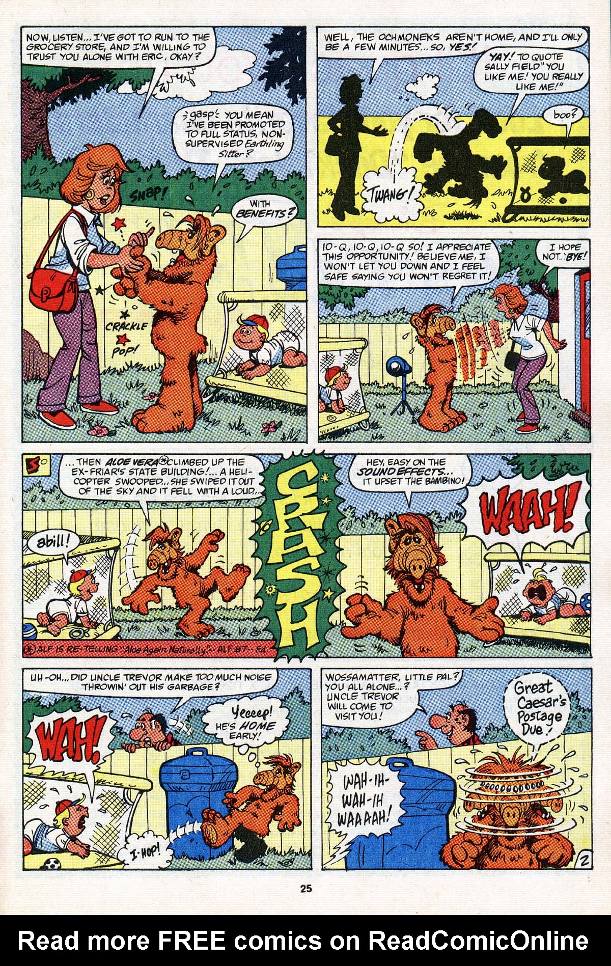 Read online ALF comic -  Issue #20 - 19