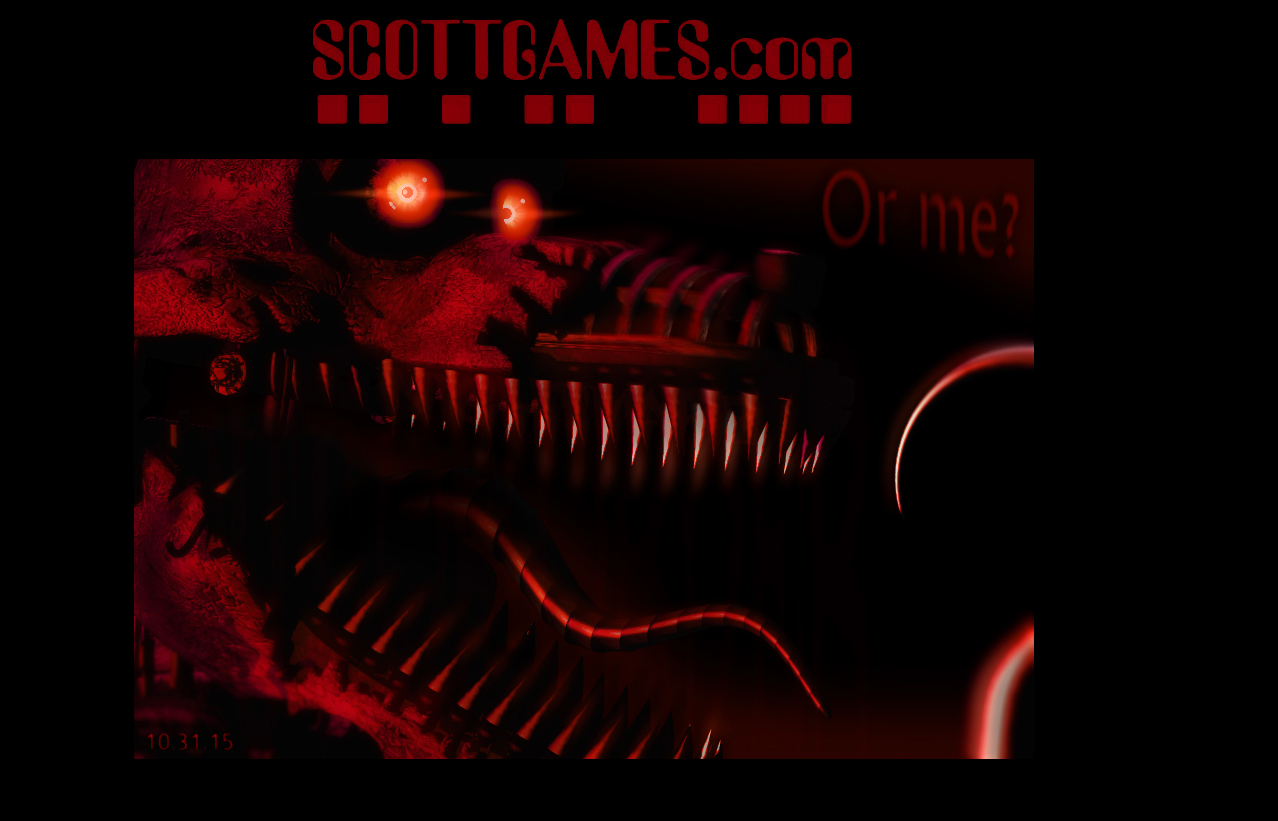 Video Games 2015 NIGHTMARE FOXY TRAILER! (NEW UPDATE) FIVE NIGHTS AT FREDDY'S 4