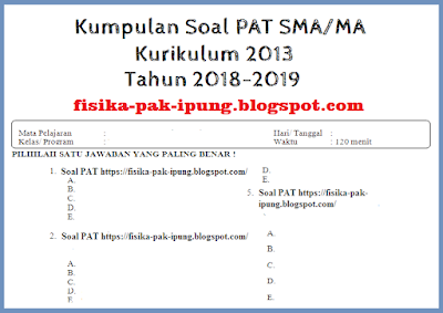 Contoh Soal Fisika Kelas 10 Semester 2 Kurikulum 2013 Revisi