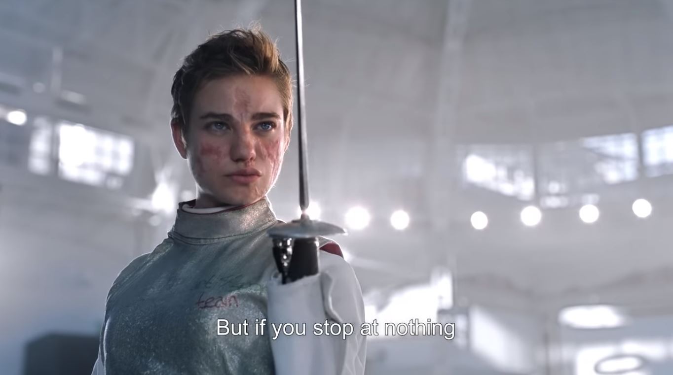 Super Punch New Nike commercial featuring wheelchair fencer Beatrice Vio