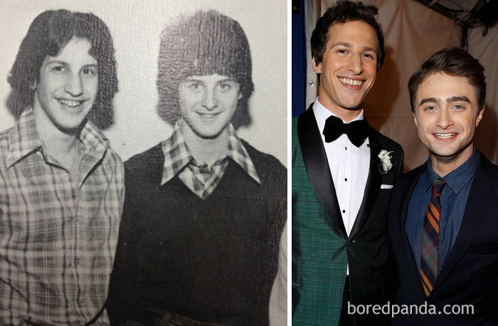 #3 What Andy Samberg And Daniel Radcliffe Would've Looked Like In The 70s - 10 Celebrity Lookalikes That Prove Time Travel Exists #3 What Andy Samberg And Daniel Radcliffe Would've Looked Like In The 70s - 10 Celebrity Lookalikes That Prove Time Travel Exists