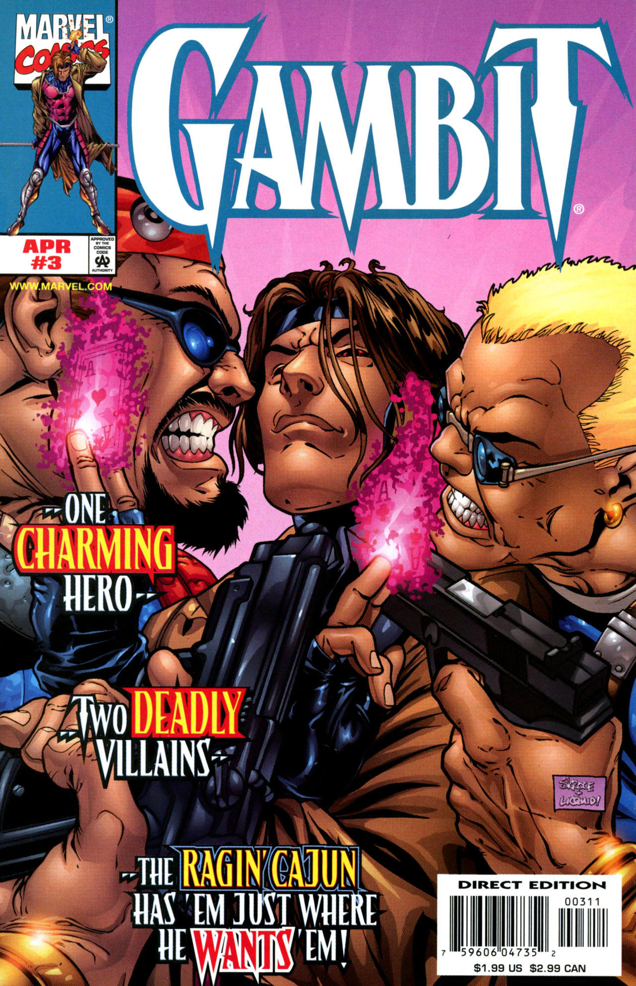 Read online Gambit (1999) comic -  Issue #3 - 1