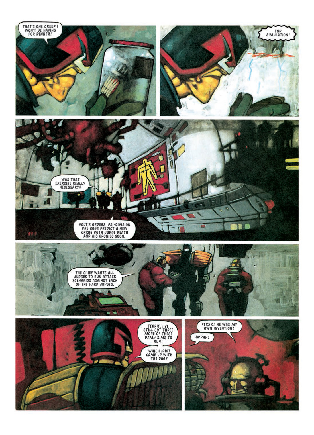 Read online Judge Dredd: The Complete Case Files comic -  Issue # TPB 24 - 256