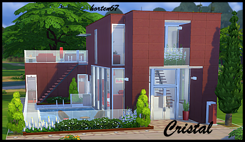 Mis casas y mas con los Sims 4 - Página 17 Cristal