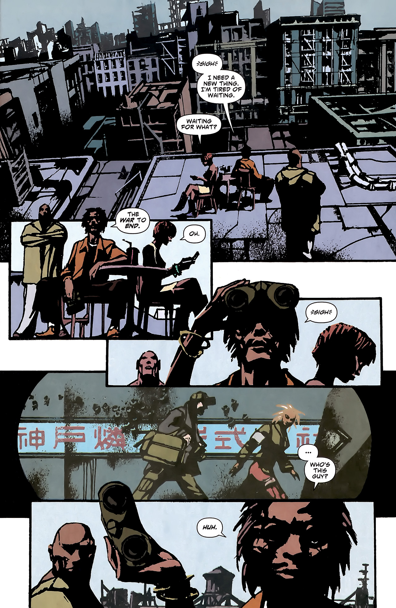 Read online DMZ (2006) comic -  Issue #25 - 20