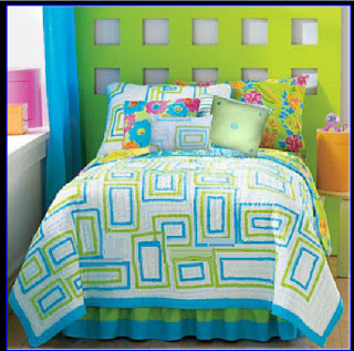 Green Lime Bedroom Wall