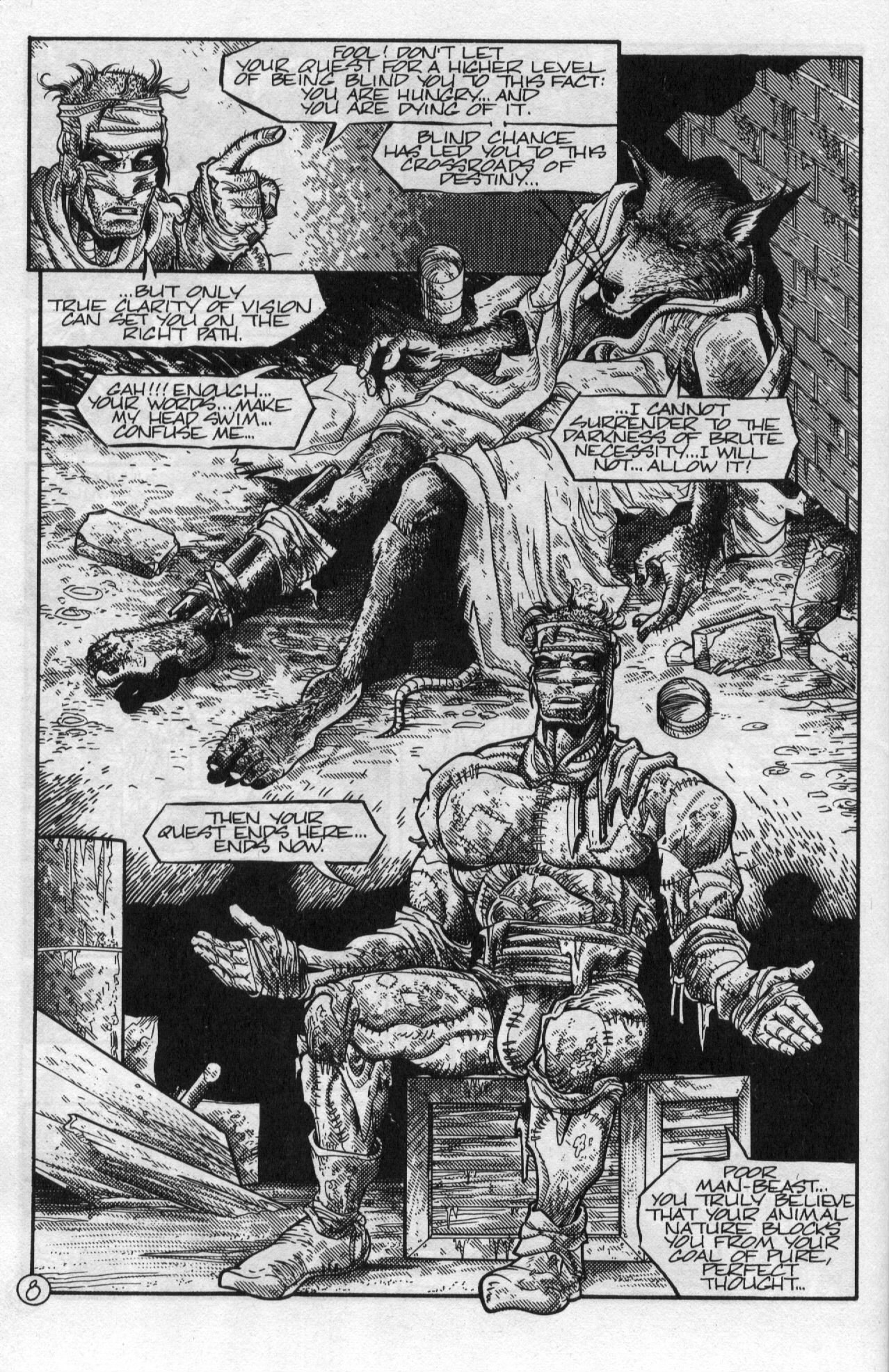 Read online Teenage Mutant Ninja Turtles (1984) comic -  Issue #56 - 10