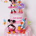 Tort cu Mickey si Minnie pentru Adriana