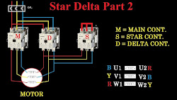 delta star starter motor diagram circuit wiring control dol connection mk1 electrical drawing automatic hindi kw google motors wire technology
