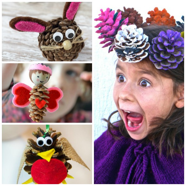 Pine Cone Crafts For Kids