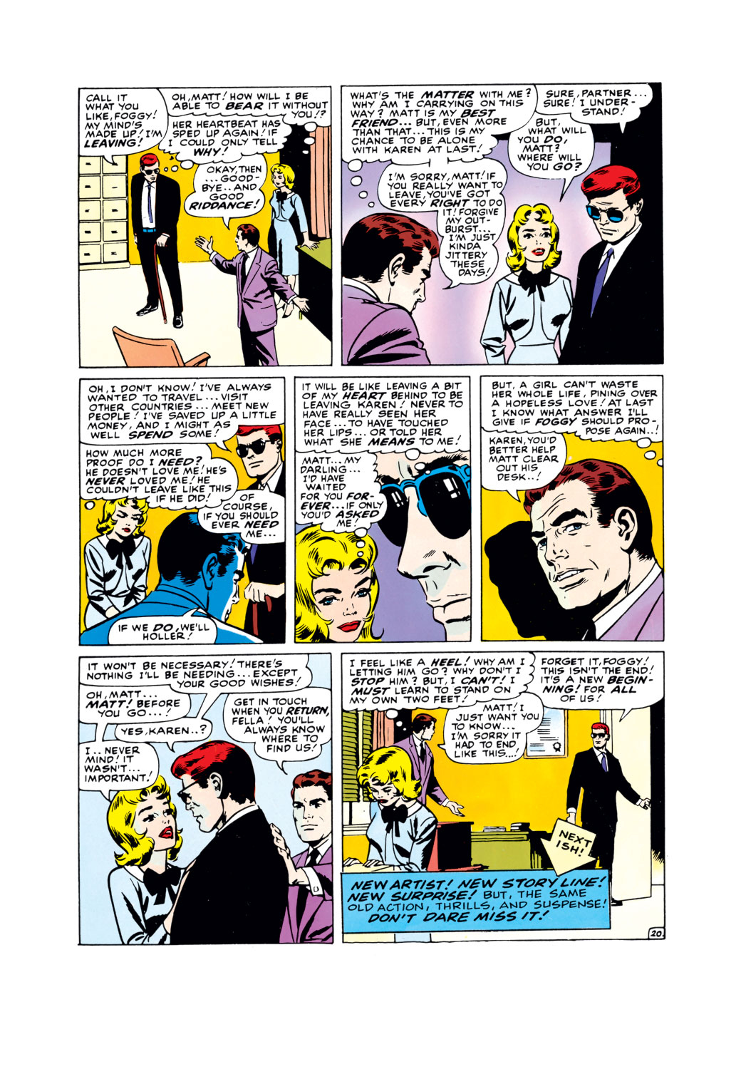 Read online Daredevil (1964) comic -  Issue #11 - 21