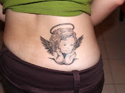 Baby Angel Tattoo Designs beauty girl cherub angel tattoos art