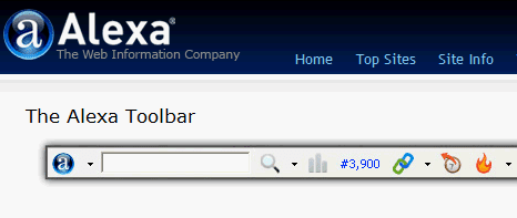 Alexa Toolbar Logo