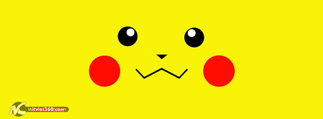 ảnh bìa Facebook đẹp nhất, pikachu