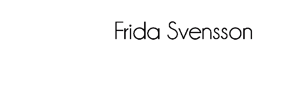Frida Svensson 