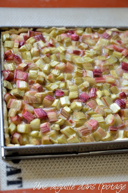 Tarte rhubarbe-orange, de Christophe Felder