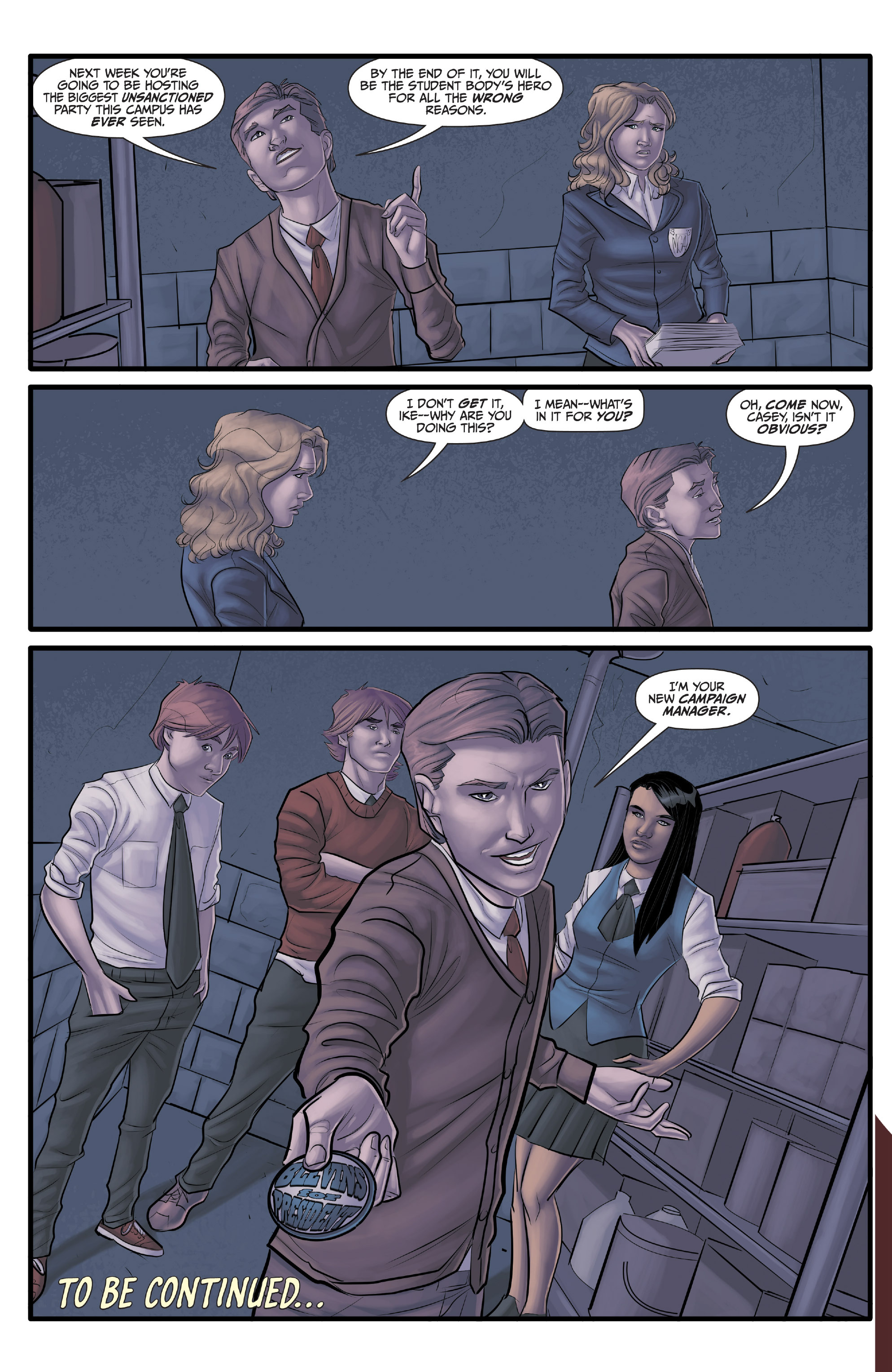 Read online Morning Glories comic -  Issue #43 - 32