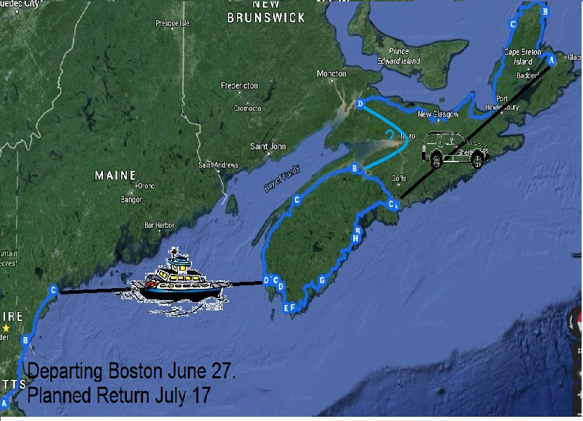 Bike to Nova Scotia (2 '15)