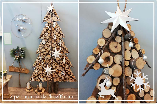 Arbre de Noël de Marie-Claire Idées Arbre de Noël en bois de Marie-Claire Idées