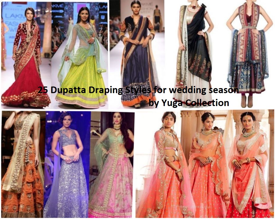 dupatta draping styles on lehenga Online Sale, UP TO 62% OFF