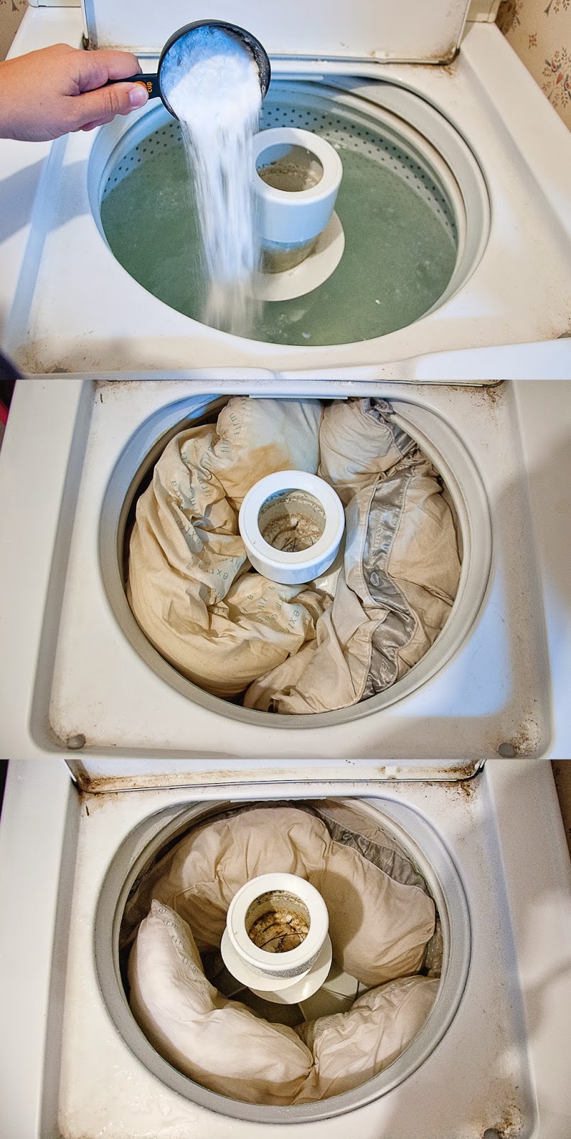 The Raven's Nest How to Whiten Your Yellowed Pillows