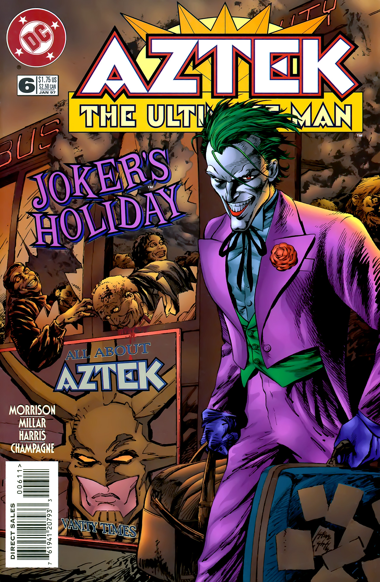 Read online Aztek: The Ultimate Man comic -  Issue #6 - 1