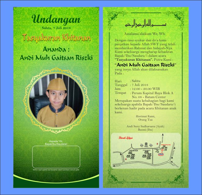 FREE DOWNLOAD UNDANGAN KHITANAN (CDR) Syscom Indonesia FREE DOWNLOAD UNDANGAN KHITANAN (CDR) Syscom Indonesia