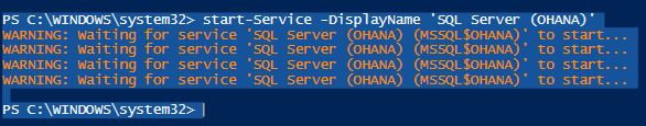 HodentekHelp: Can you start and stop SQL Server Instance using PowerShell?