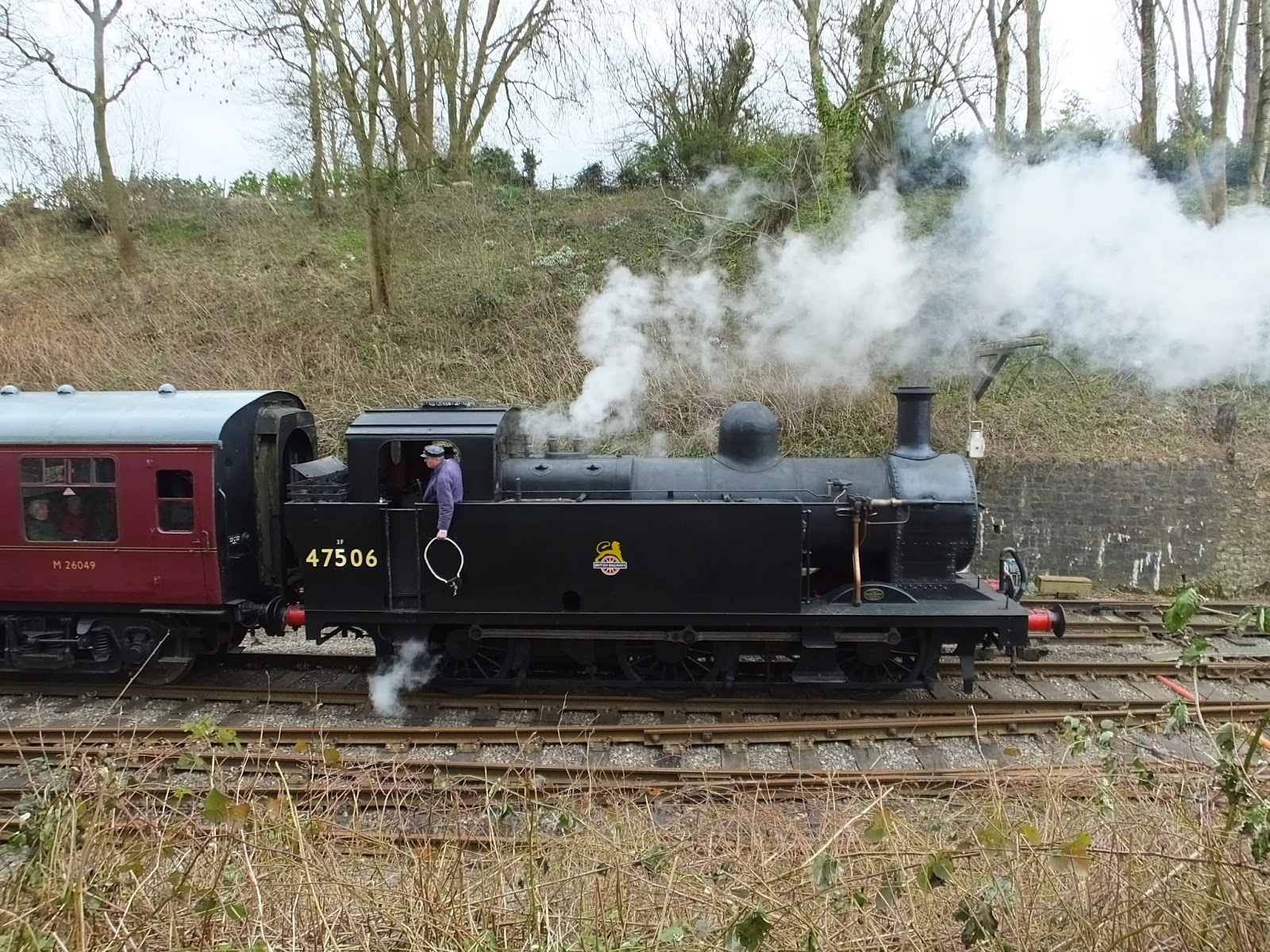 Rail Thing Friends of the S&D Midsomer Norton today