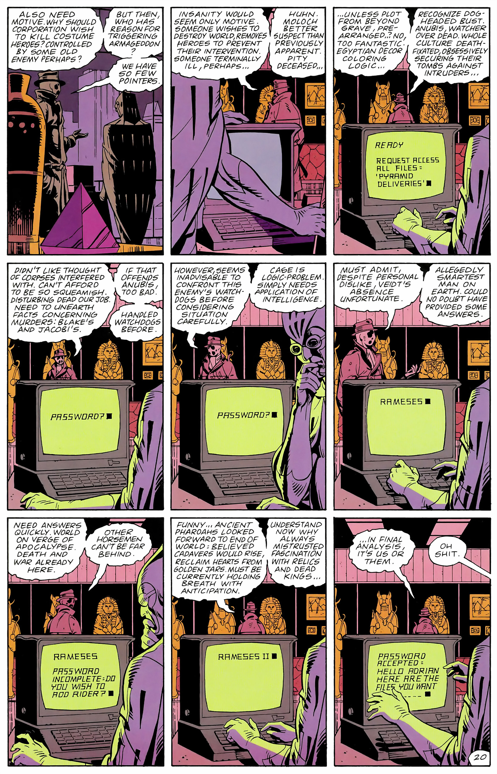 Read online Watchmen comic -  Issue #10 - 22
