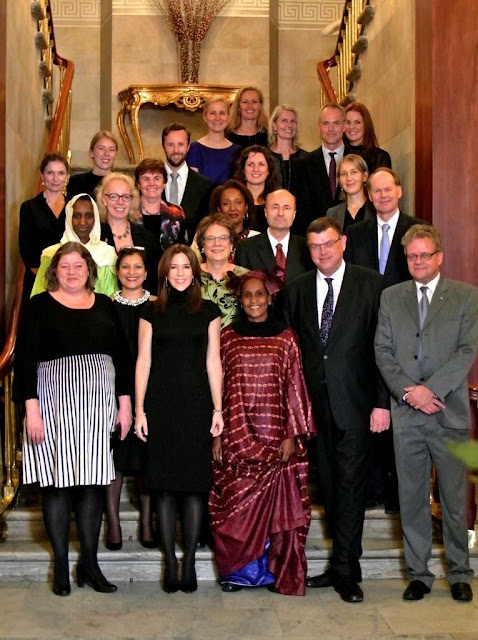 Princess Mary hosted a reception in Amalienborg Palace