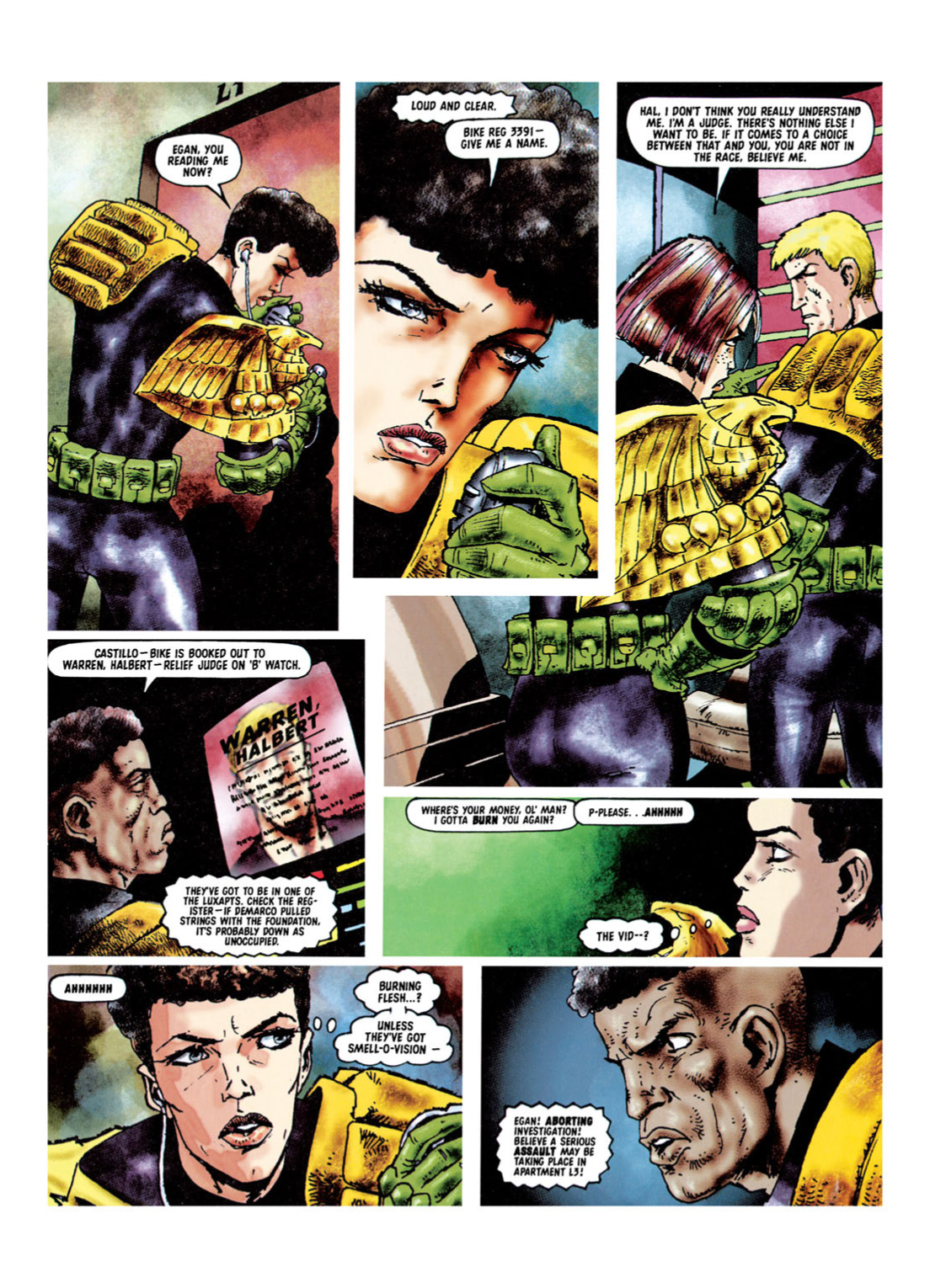 Read online Judge Dredd: The Complete Case Files comic -  Issue # TPB 25 - 32