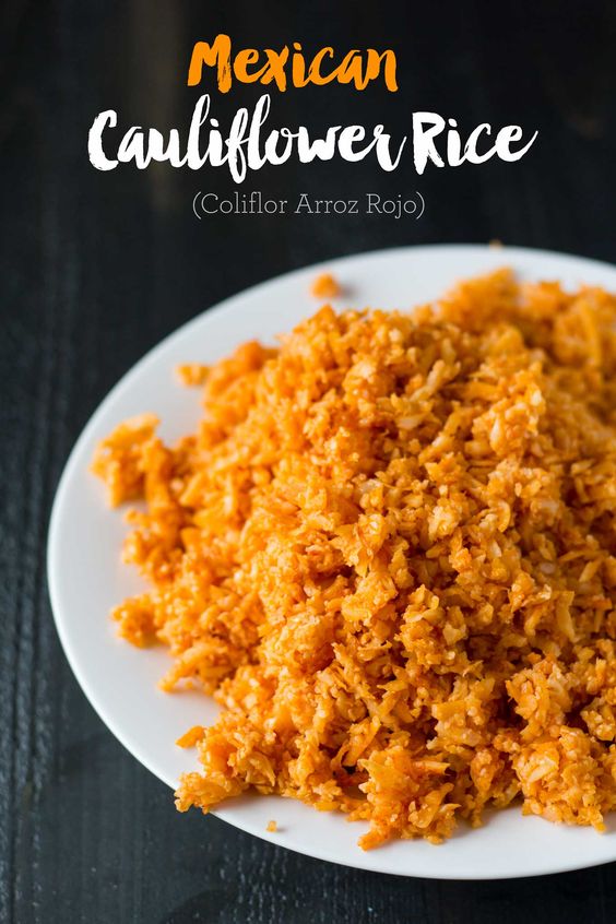 You can make this Mexican Cauliflower Rice in only 15 minutes with just 5 ingredients! A wonderful low-carb alternative to the classic side dish. You can make this Mexican Cauliflower Rice in only 15 minutes with just 5 ingredients! A wonderful low-carb alternative to the classic side dish.