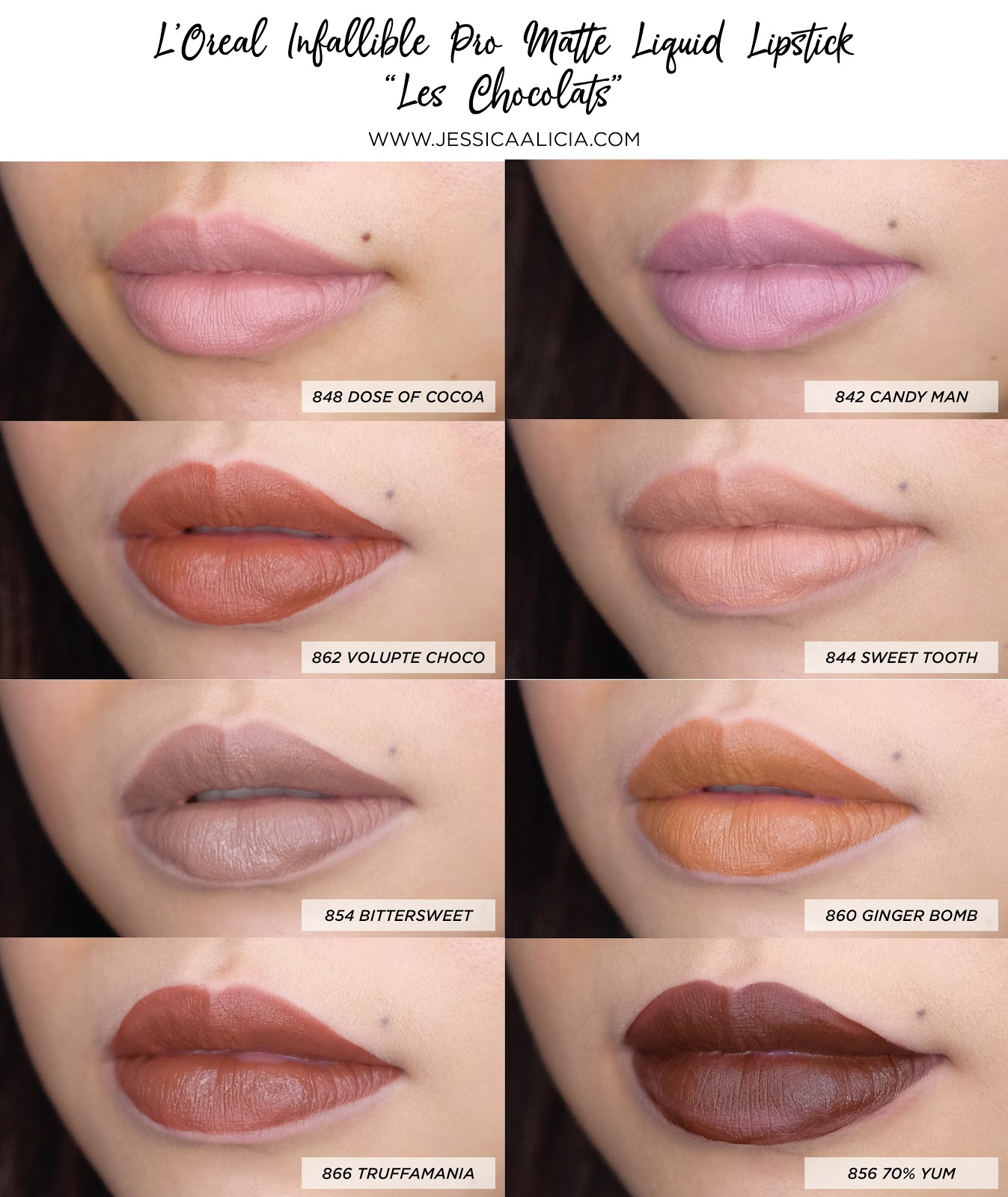 Review & Swatch L'Oreal Les Infallible Pro Matte Liquid Lipstick