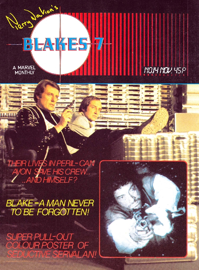 STARLOGGED - GEEK MEDIA AGAIN: 1981: BLAKE'S SEVEN MAGAZINE